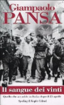 Copertina  Il  sangue dei vinti