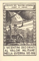 Copertina  I vicentini decorati al valor militare nella guerra 1915-1918